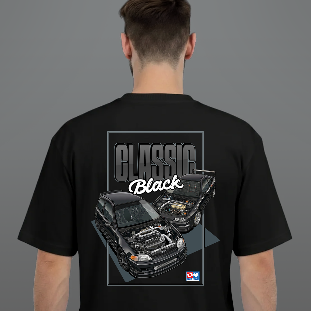 Classic Black Honda