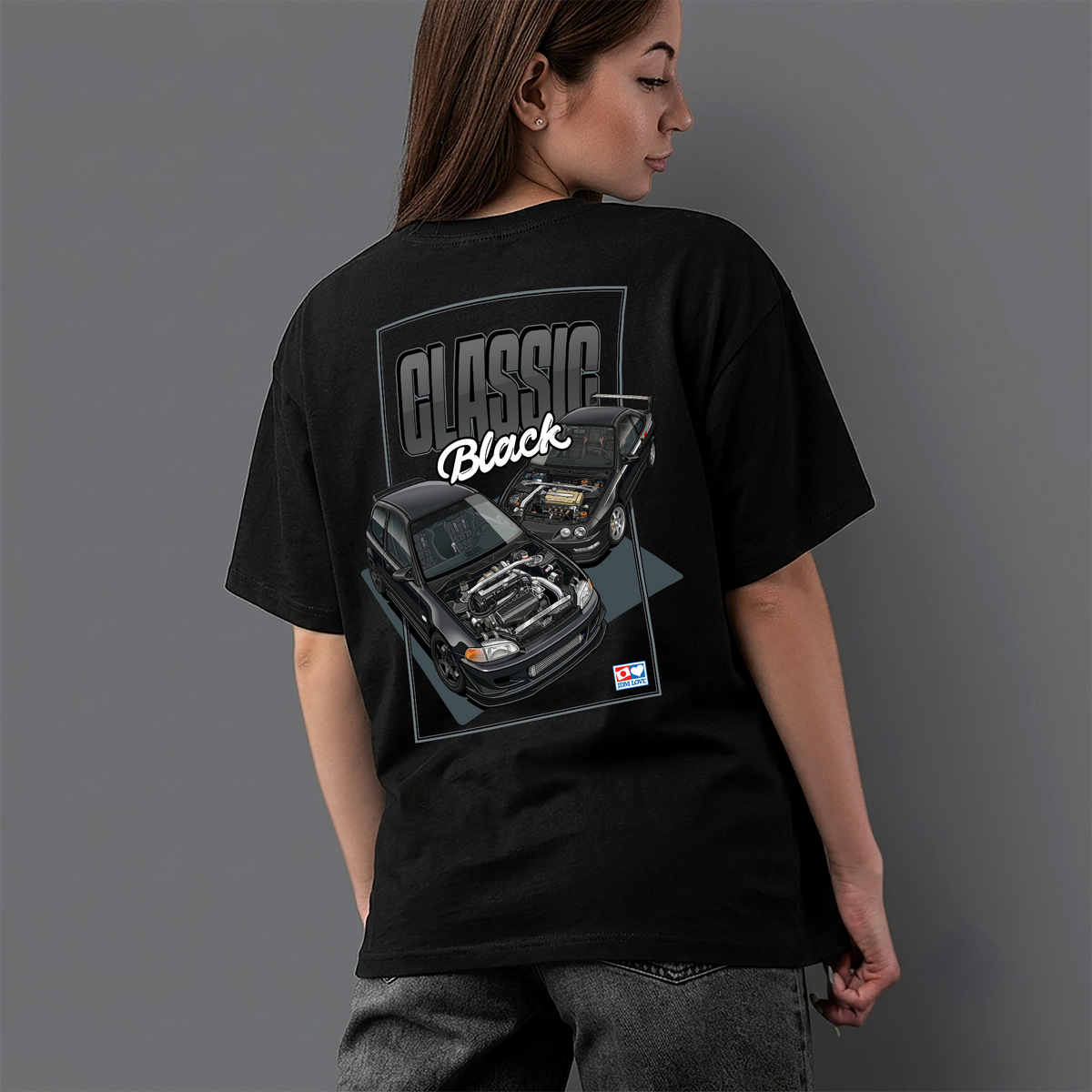 Classic Black Honda