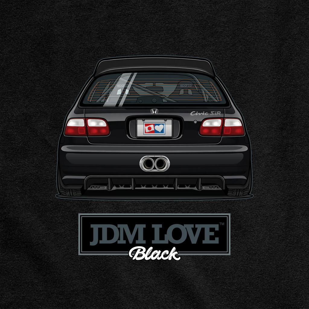 Classic Black Honda